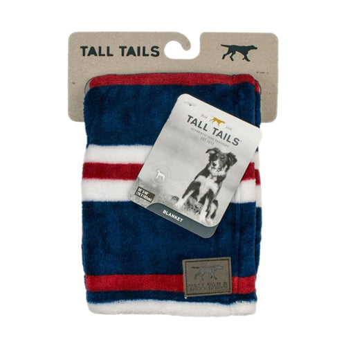 Tall Tails Dog Blanket Nautical Stripe 30X40