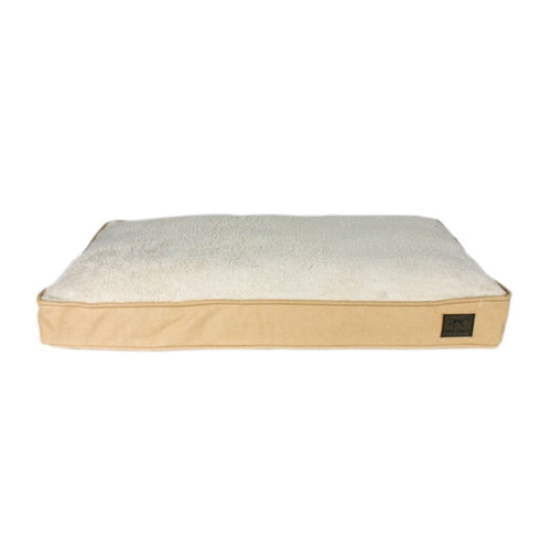 Tall Tails Dog Cushion Bed Khaki Large