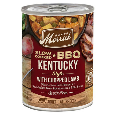 MERRICK DOG SLOW COOKED GRAIN FREE KENTUCKY LAMB 12.7OZ(Case of 12)