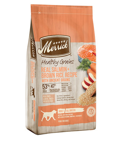 Merrick Dog Grain Salmon and Brown Rice 4Lb