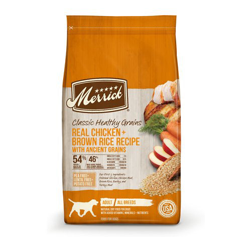 Merrick Dog Classic Chicken and Brown Rice 25Lb