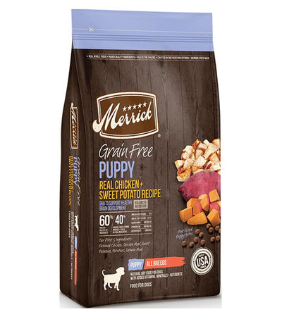 Merrick Dog Grain Free Puppy Chicken and Sweet Potato 10Lb