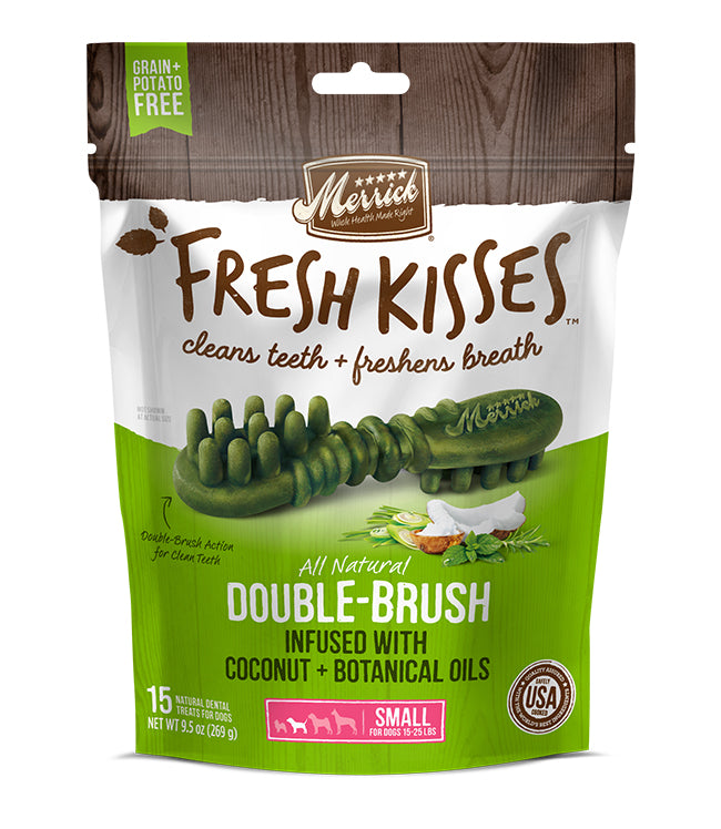 Merrick Fresh Kisses Coconut Oil For Small Dogs (17-30 Lbs) 9.7Oz