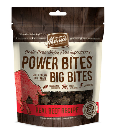 Merrick Big Bites Real Beef Recipe 6 Oz.(Case Of 6)