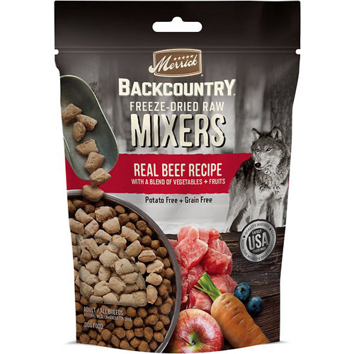 Merrick Dog Backcountry Grain Free Freeze-Dried Beef 12.5Oz