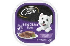 Cesar Grilled Chicken Flavor In Sauce Wet Dog Food 24Ea-3.5 Oz; 24 Pk