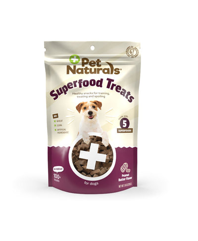 Pet Naturals Of Vermont Dog Superfood Peanut Butter 120 Count