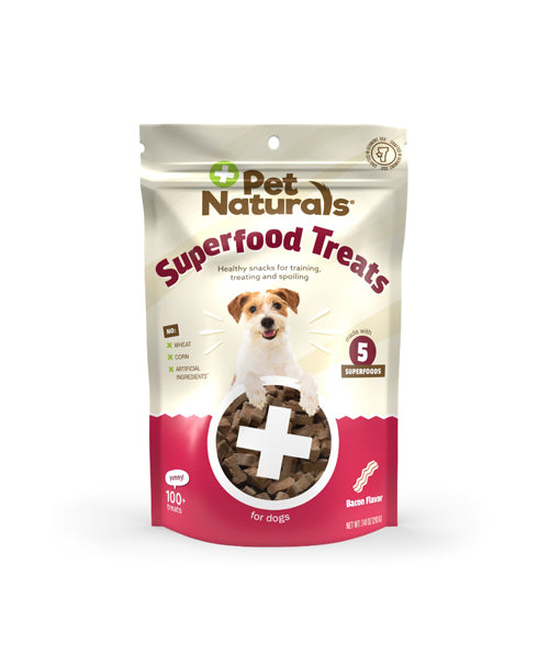 Pet Naturals Of Vermont Dog Superfood Crispy Bacon 120 Count