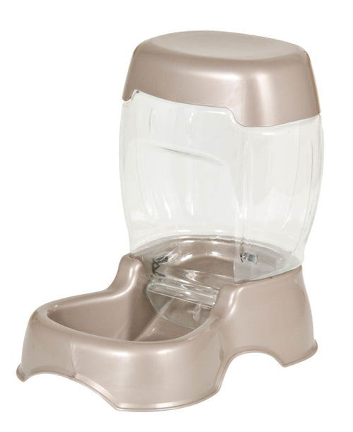 Petmate Pet Cafe Feeder Pearl Tan Small