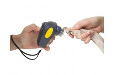 JW Pet Palm Nail Grinder for Dogs Grey; Yellow One Size