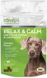 Tomlyn Relax and Calm Chews 3.38 oz 30 Count