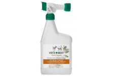 Vets Best Natural Flea and Tick Yard and Kennel Spray 32 fl. oz