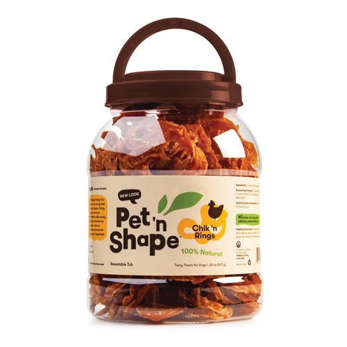 Pet N Shape Chik n Rings Dog Treat 32 oz