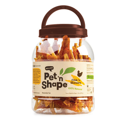 Pet N Shape Chik n Skewers Dog Treat 32 oz