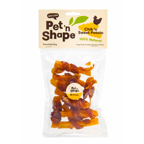 Pet N Shape Chik n Sweet Potato Dog Treat 4 oz