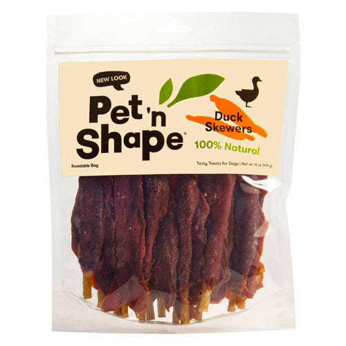 Pet N Shape Duck Skewers Dog Treat 16 oz