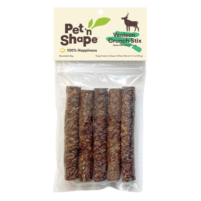 Pet N Shape Venison Crunch Stix Dog Treat 1ea/5 ct