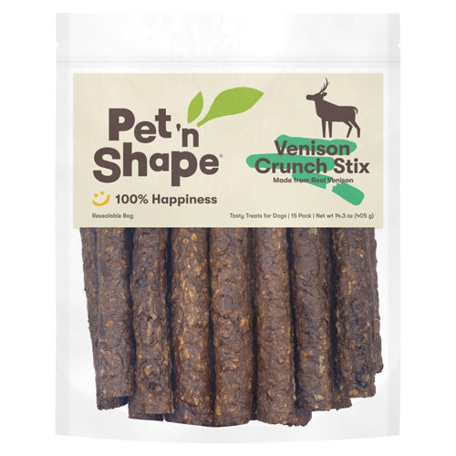 Pet N Shape Venison Crunch Stix Dog Treat 1ea/15 ct