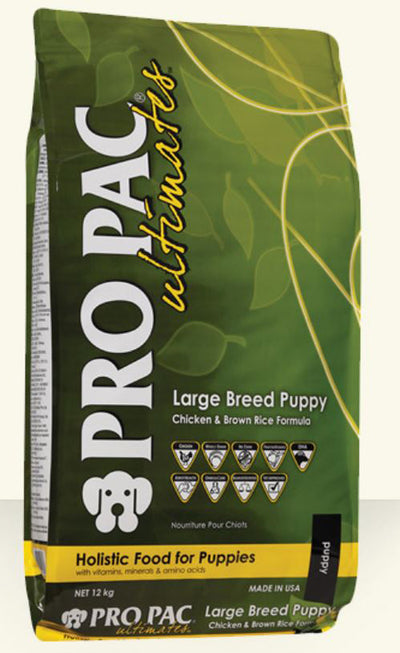 Pro Pac Dog Puppy Large Breed Chicken Meal Rice 28Lb