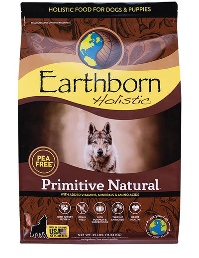 Earthborn Dog Grain-Free Natural Primitive 25lbs.