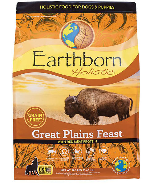 Earthborn Dog Grain-Free Great Plains Feast 12.5lbs.