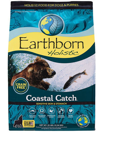 Earthborn Dog Grain-Free Coastal Catch 25lbs.