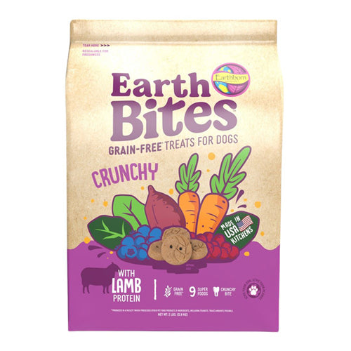 Earthborn Dog Grain Free Earthbites Lamb 2Lb