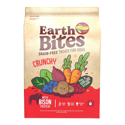 Earthborn Dog Grain Free Earthbites Bison 2Lb