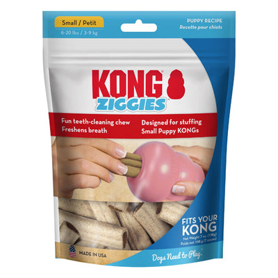 KONG Stuff'N Ziggies Puppy Treat 1ea/7 oz, 12 ct, SM