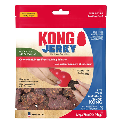 KONG Jerky Dog Treat Beef 1ea/SM/MD