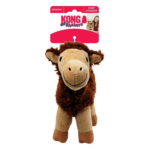 KONG Shakers Passports Dog Toy Camel Brown 1ea/MD