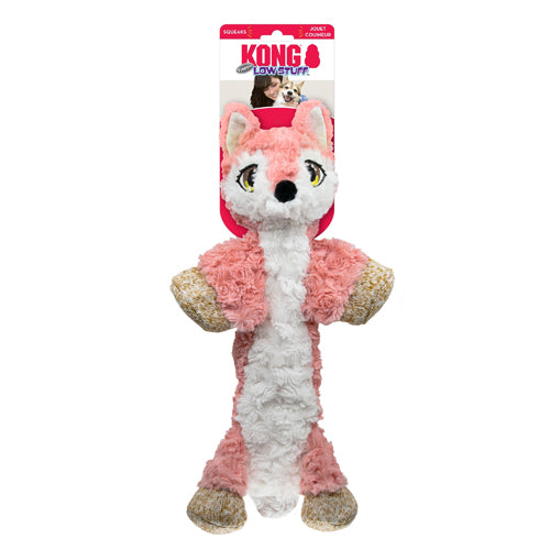 KONG Low Stuff Flopzie Fox Dog Toy 1ea/MD