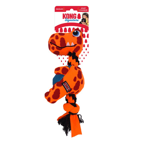 KONG Signature Dynos Dog Toy Assorted 1ea/MD