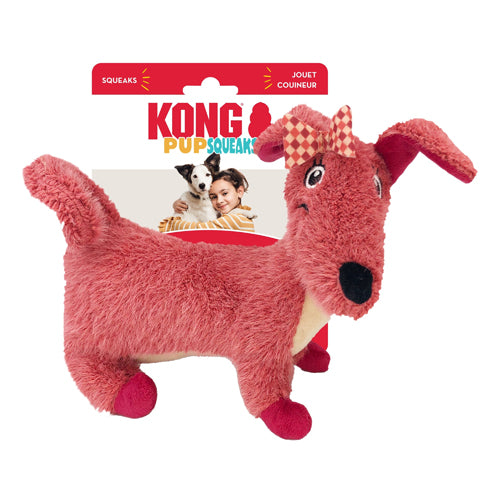 KONG PupSqueaks Dog Toy Daisy 1ea/MD