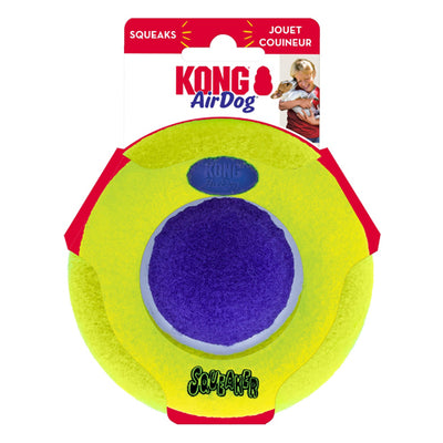 KONG Airdog Squeaker Saucer Dog Toy 1ea/MD/LG