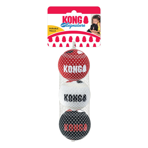 KONG Signature Sport Balls Dog Toy 1ea/MD, 3 pk