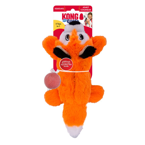 KONG Cozie Pocketz Dog Toy Fox 1ea/MD