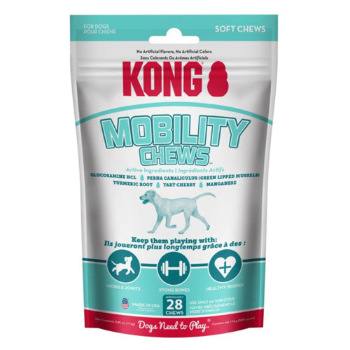 KONG Mobilty Soft Chews Dog Treats 1ea/28Pc