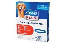 Adams Plus Flea and Tick Collar for Dogs; Large