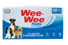 Four Paws Wee Wee Absorbent Pads for Dogs 100 Count Standard 22" x 23"