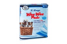 Four Paws Wee-Wee Superior Performance Dog Pads 6-Count X-Large 28" x 34"