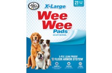 Four Paws Wee-Wee Superior Performance Dog Pads 21 Count X-Large 28" x 34"