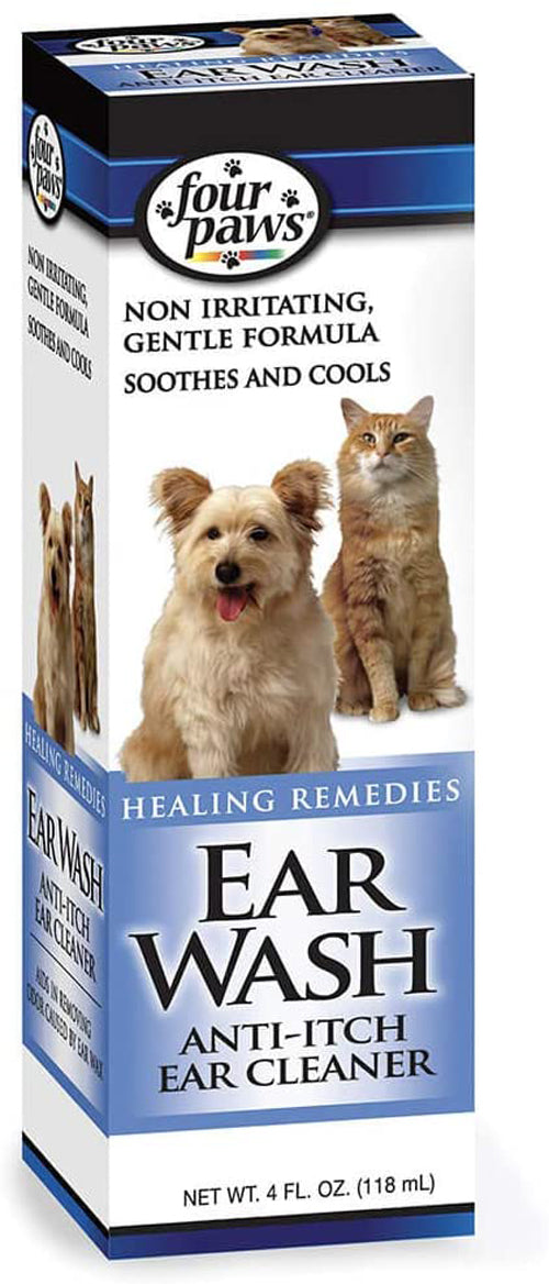 Four Paws Healthy Promise Pet Ear Wash for Dogs and Cats Ear Wash; 1ea-4 oz