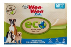 Four Paws Wee-Wee Puppy Pee Pads Eco-Friendly 50 Count Standard 22" x 23" - Eco-Friendly