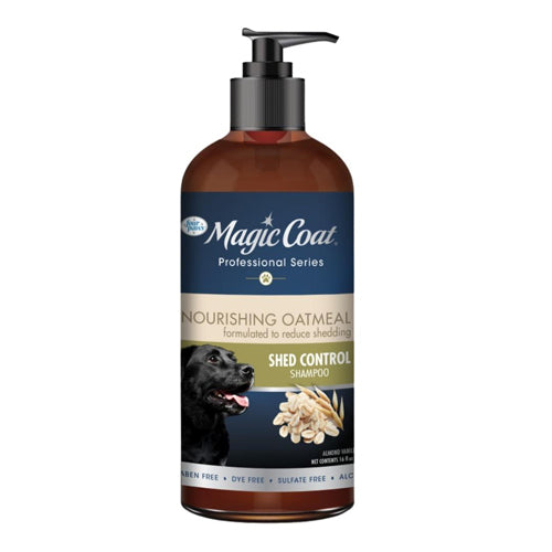 Four Paws Magic Coat Professional Series Nourishing Oatmeal De-Shedding Dog Shampoo De-Shedding 16 Fl. Oz.