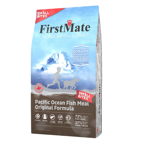 Firstmate Dog Limited Ingredient Grain Free Ocean Fish Original Small Bites 14.5Lb.