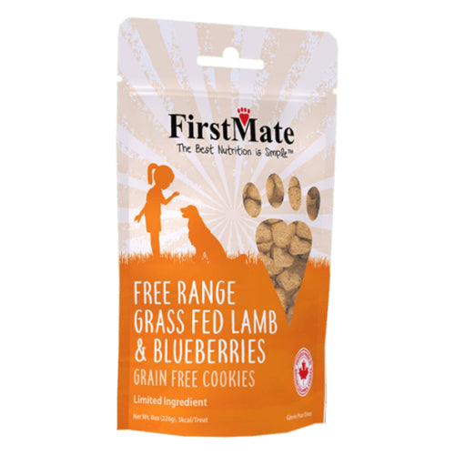 Firstmate Dog Limited Ingredient Grain Free Lamb Blueberry Treat 10Lb. Bulk