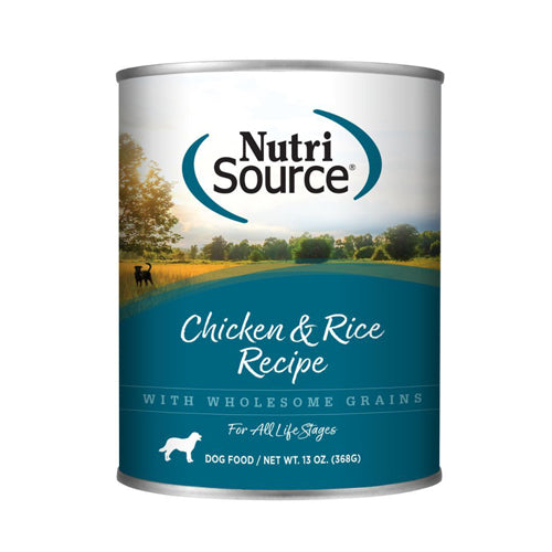 Nutrisource Dog Chicken & Rice 13Oz