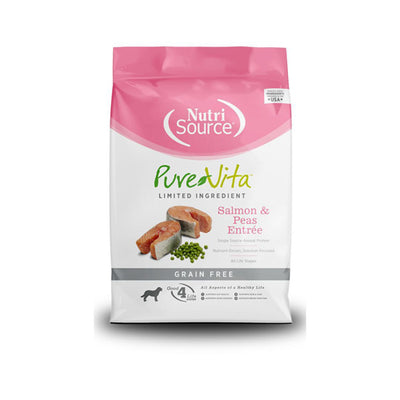 Pure Vita Dog Grain Free Salmon & Peas 25Lb