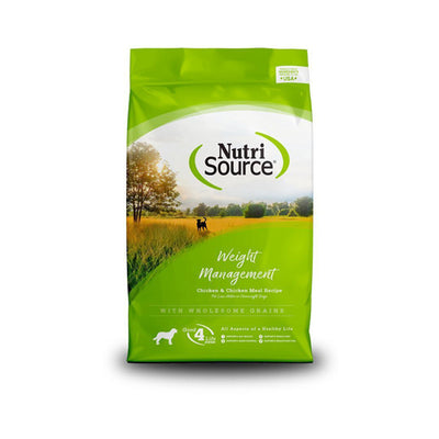 Nutrisource Dog Weight Management Chicken & Rice 15Lb